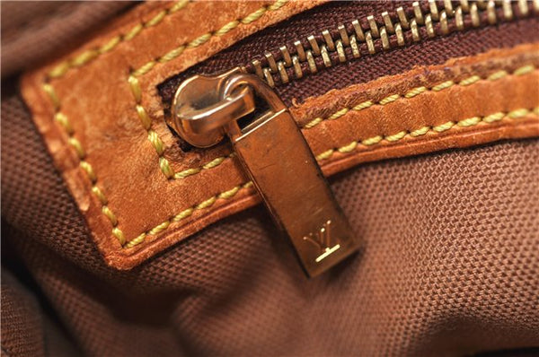 Authentic Louis Vuitton Monogram Trotteur Shoulder Cross Bag M51240 Junk 9422F