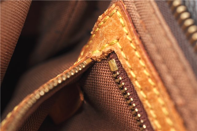 Authentic Louis Vuitton Monogram Trotteur Shoulder Cross Bag M51240 Junk 9422F