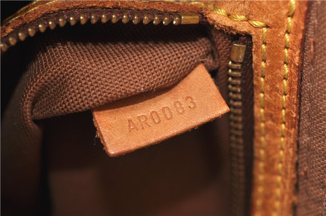 Authentic Louis Vuitton Monogram Trotteur Shoulder Cross Bag M51240 Junk 9422F