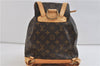 Authentic Louis Vuitton Monogram Montsouris MM Backpack M51136 LV 9428C