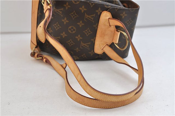 Authentic Louis Vuitton Monogram Montsouris MM Backpack M51136 LV 9428C