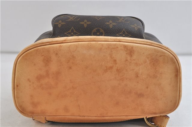 Authentic Louis Vuitton Monogram Montsouris MM Backpack M51136 LV 9428C