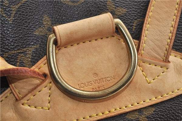 Authentic Louis Vuitton Monogram Montsouris MM Backpack M51136 LV 9428C