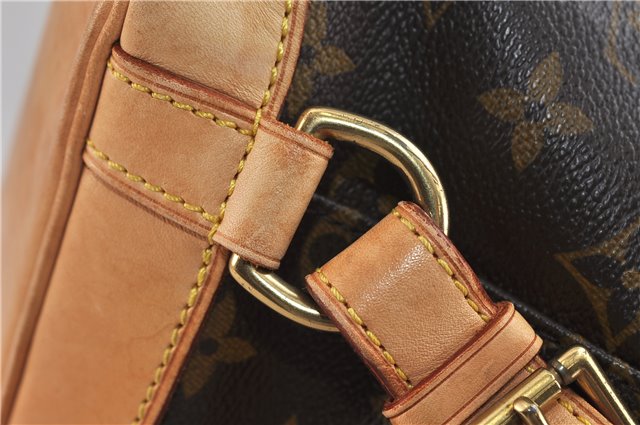 Authentic Louis Vuitton Monogram Montsouris MM Backpack M51136 LV 9428C