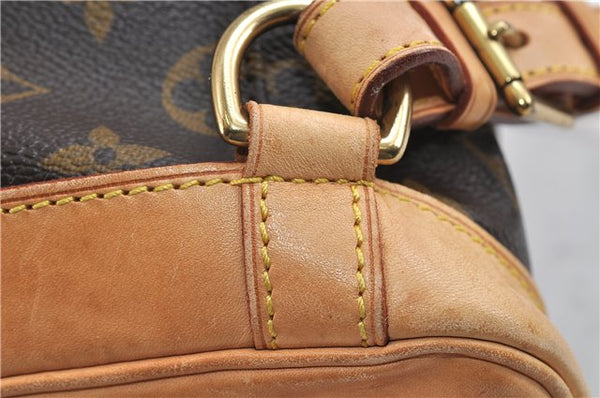 Authentic Louis Vuitton Monogram Montsouris MM Backpack M51136 LV 9428C