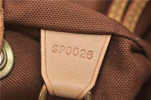 Authentic Louis Vuitton Monogram Montsouris MM Backpack M51136 LV 9428C