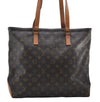 Authentic Louis Vuitton Monogram Cabas Mezzo Tote Bag M51151 LV 9430D