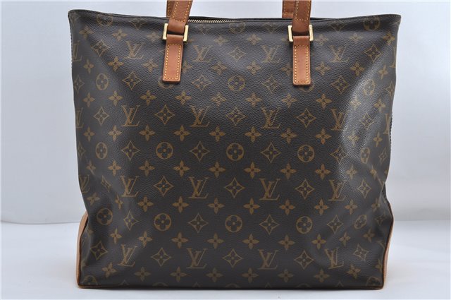Authentic Louis Vuitton Monogram Cabas Mezzo Tote Bag M51151 LV 9430D