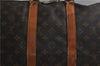 Auth Louis Vuitton Monogram Keepall Bandouliere 45 Boston Bag M41418 LV 9435D