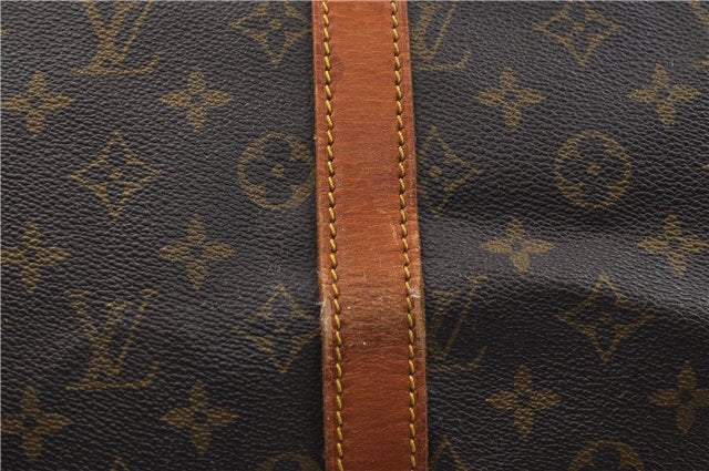 Auth Louis Vuitton Monogram Keepall Bandouliere 45 Boston Bag M41418 LV 9435D