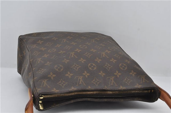 Authentic Louis Vuitton Monogram Looping GM Shoulder Bag M51145 LV 9435E