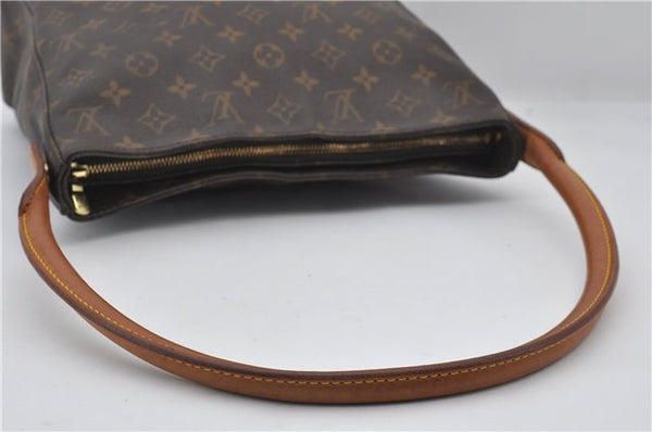 Authentic Louis Vuitton Monogram Looping GM Shoulder Bag M51145 LV 9435E