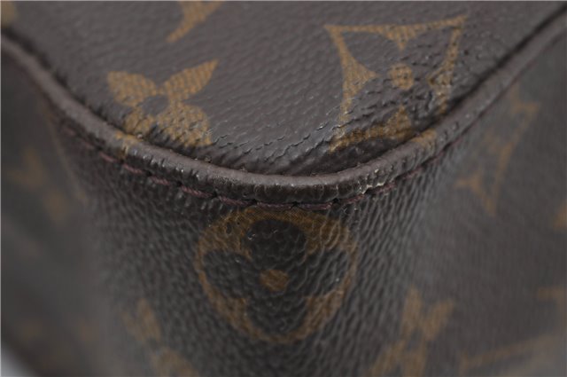 Authentic Louis Vuitton Monogram Looping GM Shoulder Bag M51145 LV 9435E