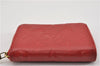 Authentic Louis Vuitton Monogram Empreinte Zippy Coin Purse Red M63696 LV 9435F