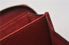 Authentic Louis Vuitton Monogram Empreinte Zippy Coin Purse Red M63696 LV 9435F