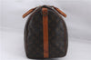 Auth Louis Vuitton Monogram Keepall Bandouliere 45 Boston Bag M41418 LV 9436D