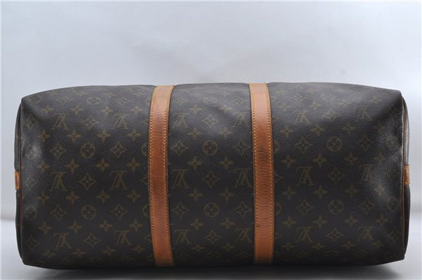 Auth Louis Vuitton Monogram Keepall Bandouliere 50 Boston Bag M41416 LV 9437D