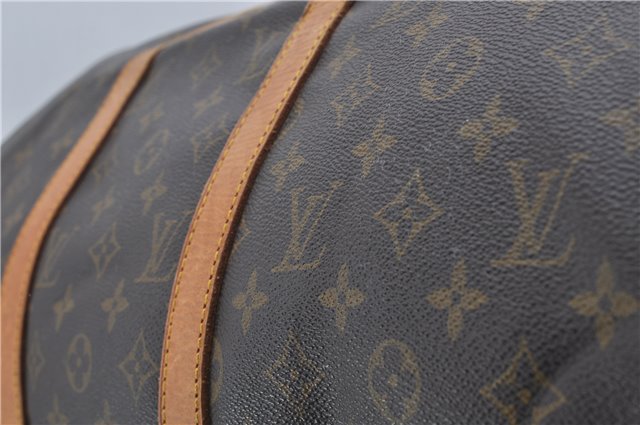 Auth Louis Vuitton Monogram Keepall Bandouliere 50 Boston Bag M41416 LV 9437D