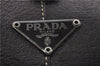 Authentic PRADA Vintage Canvas Leather Shoulder Hand Tote Bag Khaki Green 9441F