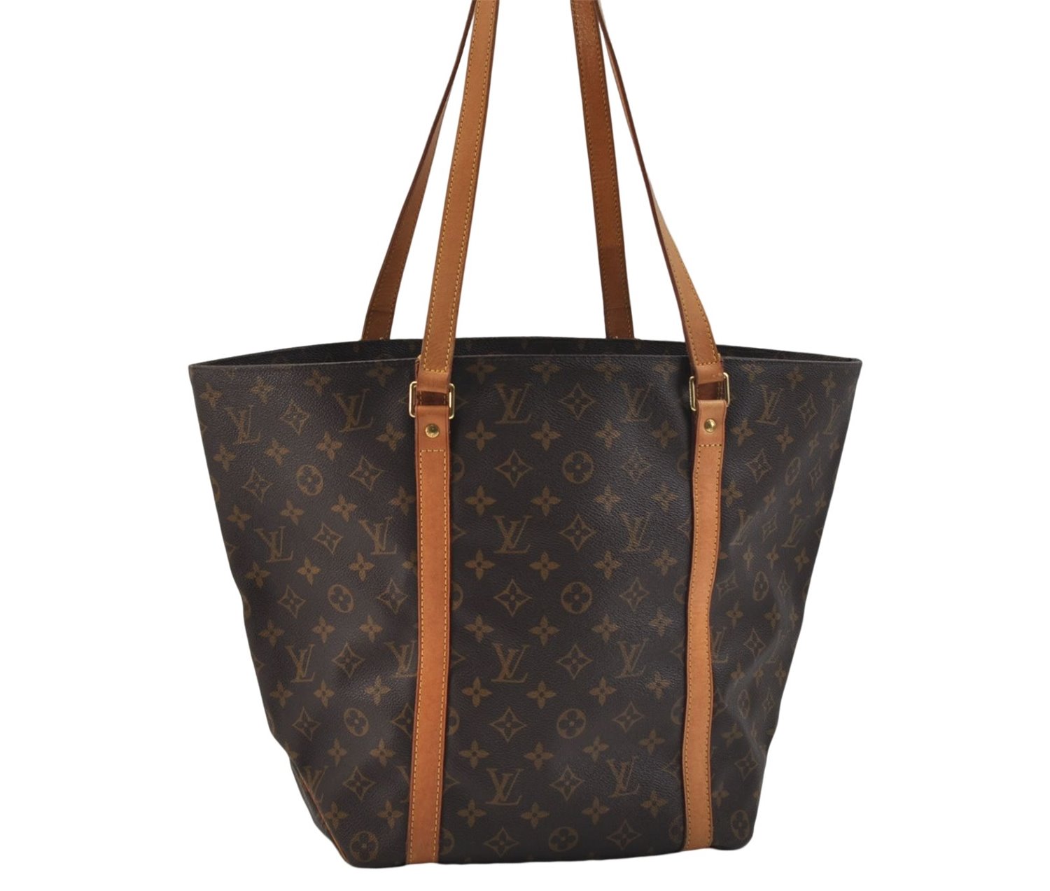 Authentic Louis Vuitton Monogram Sac Shopping PM Tote Bag M51108 LV 9442D