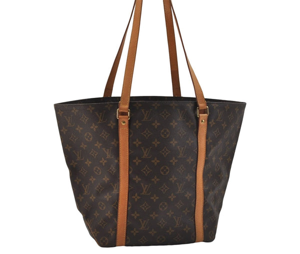 Authentic Louis Vuitton Monogram Sac Shopping PM Tote Bag M51108 LV 9442D