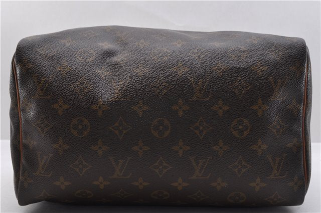 Authentic Louis Vuitton Monogram Speedy 30 Hand Bag Purse M41526 LV 9444C