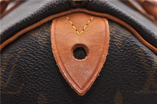 Authentic Louis Vuitton Monogram Speedy 30 Hand Bag Purse M41526 LV 9444C