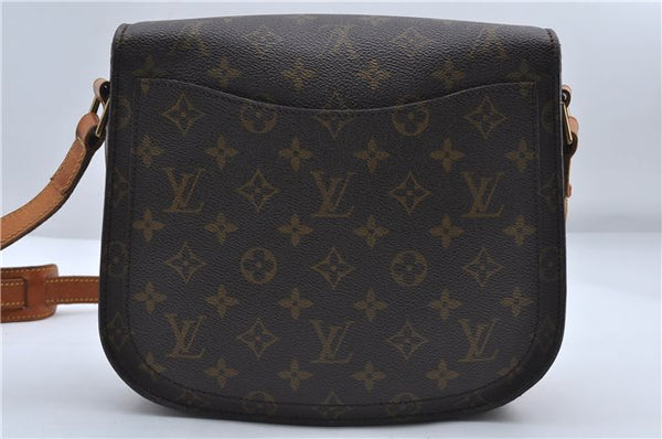 Auth Louis Vuitton Monogram Saint Cloud GM Shoulder Cross Bag M51242 LV 9445D