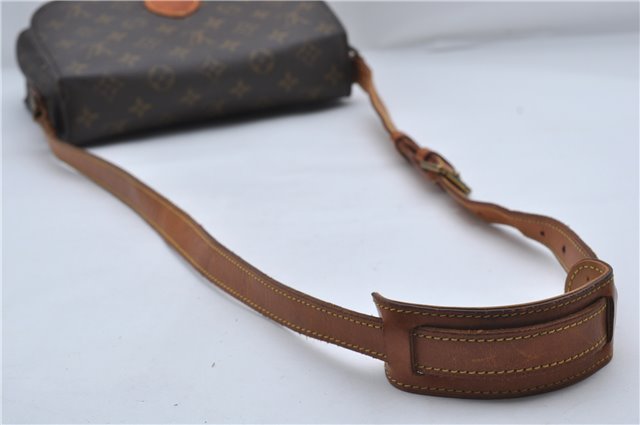 Auth Louis Vuitton Monogram Saint Cloud GM Shoulder Cross Bag M51242 LV 9445D