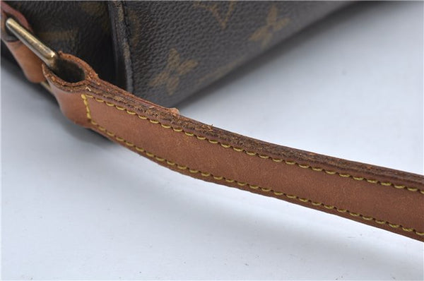 Auth Louis Vuitton Monogram Saint Cloud GM Shoulder Cross Bag M51242 LV 9445D