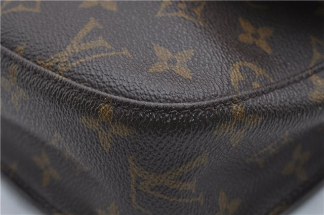 Auth Louis Vuitton Monogram Saint Cloud GM Shoulder Cross Bag M51242 LV 9445D
