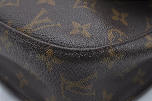 Auth Louis Vuitton Monogram Saint Cloud GM Shoulder Cross Bag M51242 LV 9445D