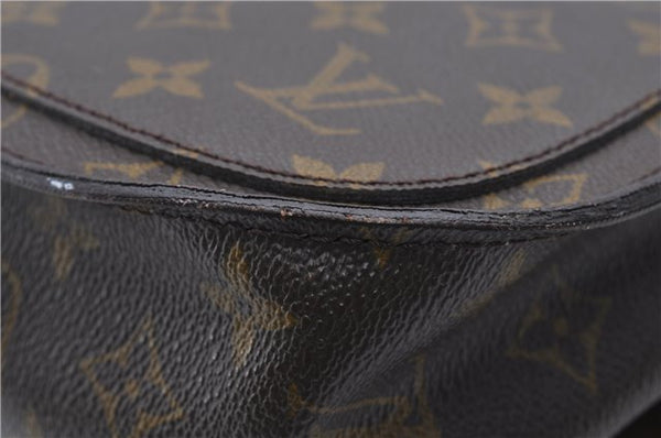 Auth Louis Vuitton Monogram Saint Cloud GM Shoulder Cross Bag M51242 LV 9445D