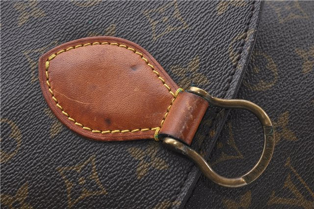 Auth Louis Vuitton Monogram Saint Cloud GM Shoulder Cross Bag M51242 LV 9445D