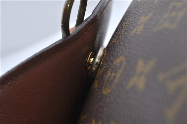 Auth Louis Vuitton Monogram Saint Cloud GM Shoulder Cross Bag M51242 LV 9445D