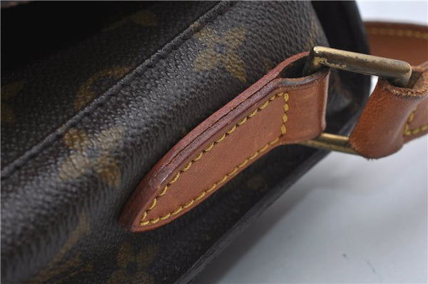 Auth Louis Vuitton Monogram Saint Cloud GM Shoulder Cross Bag M51242 LV 9445D