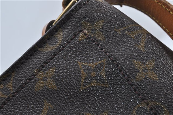 Auth Louis Vuitton Monogram Saint Cloud GM Shoulder Cross Bag M51242 LV 9445D