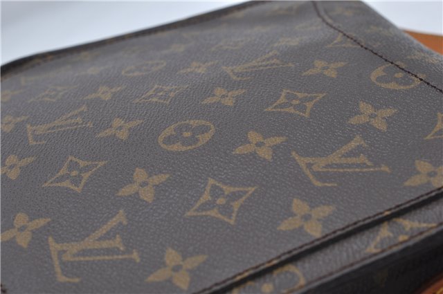 Auth Louis Vuitton Monogram Saint Cloud GM Shoulder Cross Bag M51242 LV 9445D
