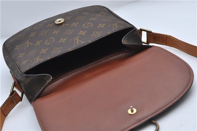 Auth Louis Vuitton Monogram Saint Cloud GM Shoulder Cross Bag M51242 LV 9445D