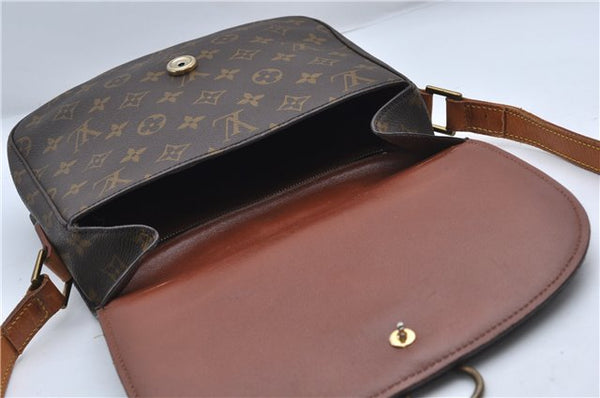 Auth Louis Vuitton Monogram Saint Cloud GM Shoulder Cross Bag M51242 LV 9445D