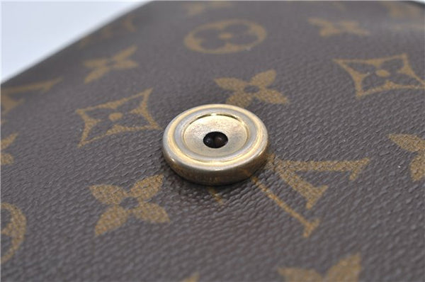 Auth Louis Vuitton Monogram Saint Cloud GM Shoulder Cross Bag M51242 LV 9445D