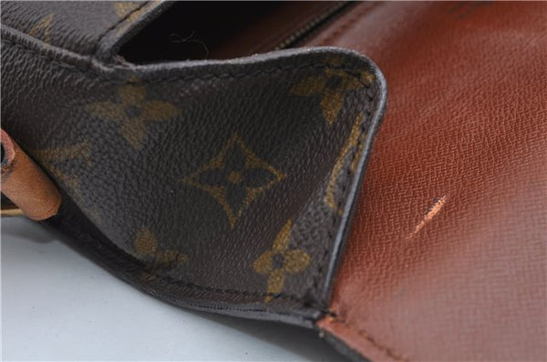 Auth Louis Vuitton Monogram Saint Cloud GM Shoulder Cross Bag M51242 LV 9445D