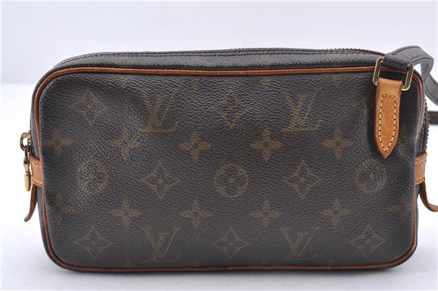 Auth Louis Vuitton Monogram Marly Bandouliere Shoulder Cross Bag M51828 LV 9446C