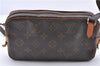 Auth Louis Vuitton Monogram Marly Bandouliere Shoulder Cross Bag M51828 LV 9446C