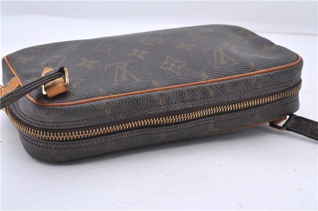 Auth Louis Vuitton Monogram Marly Bandouliere Shoulder Cross Bag M51828 LV 9446C