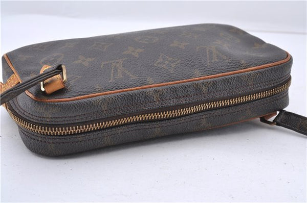 Auth Louis Vuitton Monogram Marly Bandouliere Shoulder Cross Bag M51828 LV 9446C