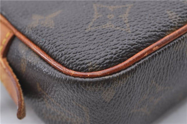 Auth Louis Vuitton Monogram Marly Bandouliere Shoulder Cross Bag M51828 LV 9446C