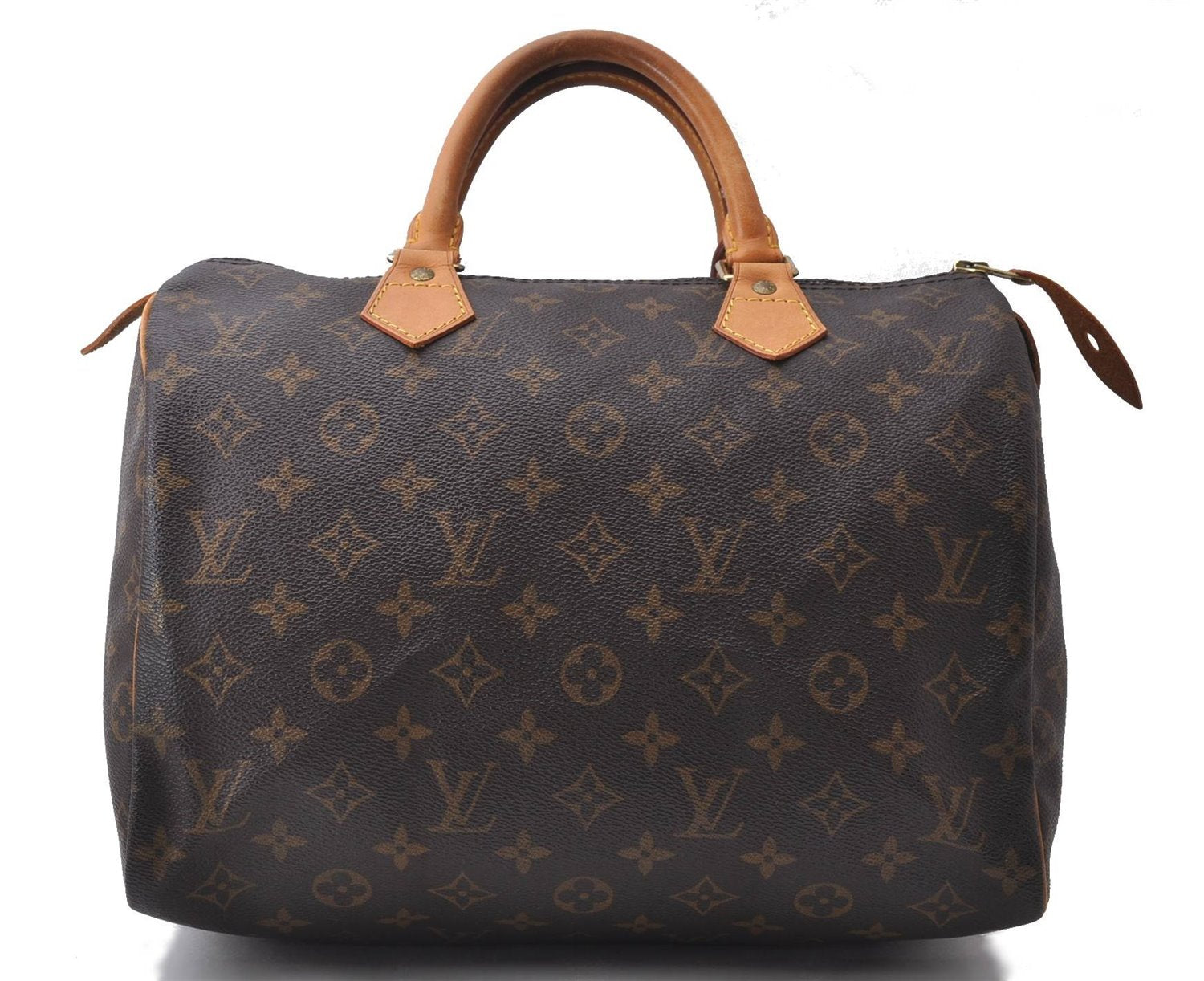 Authentic Louis Vuitton Monogram Speedy 30 Hand Bag Purse M41526 LV 9449C