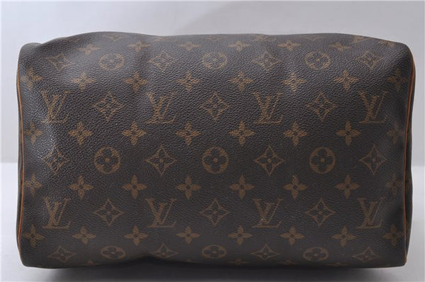 Authentic Louis Vuitton Monogram Speedy 30 Hand Bag Purse M41526 LV 9449C