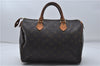 Authentic Louis Vuitton Monogram Speedy 30 Hand Boston Bag M41526 LV 9451D